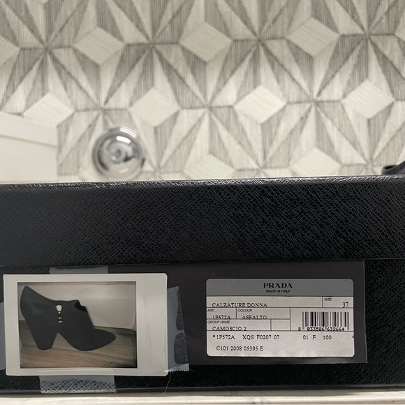 Prada Calzature Donna Camoscio Suede Mule/Slides - Picture 7 of 7